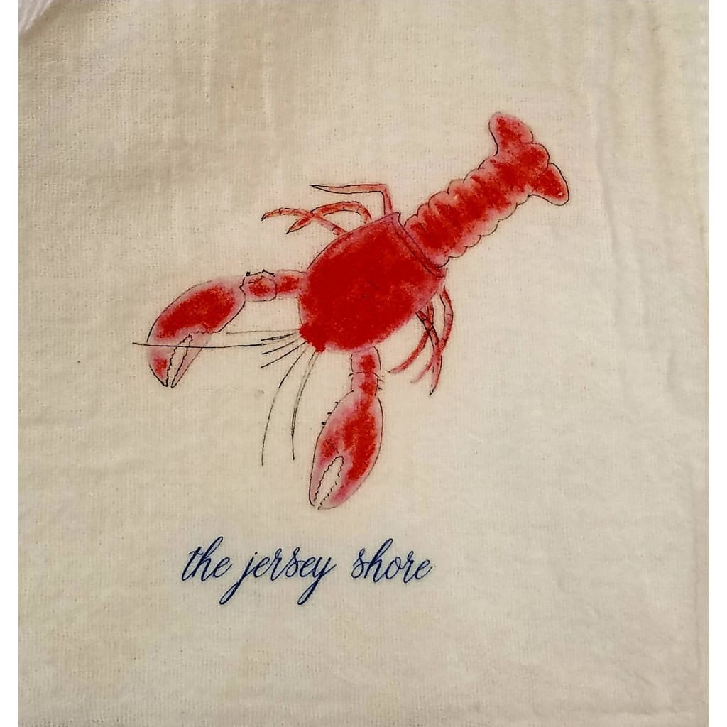 Canvas Wine Tote - Lobster - Home &amp; Lifestyle