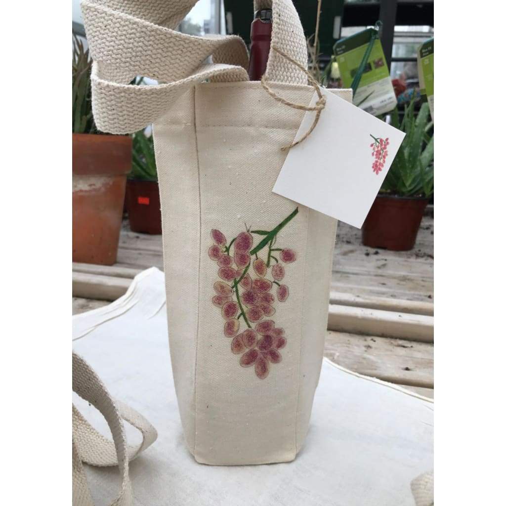 Canvas Wine Tote - Red Grape - Home &amp; Lifestyle