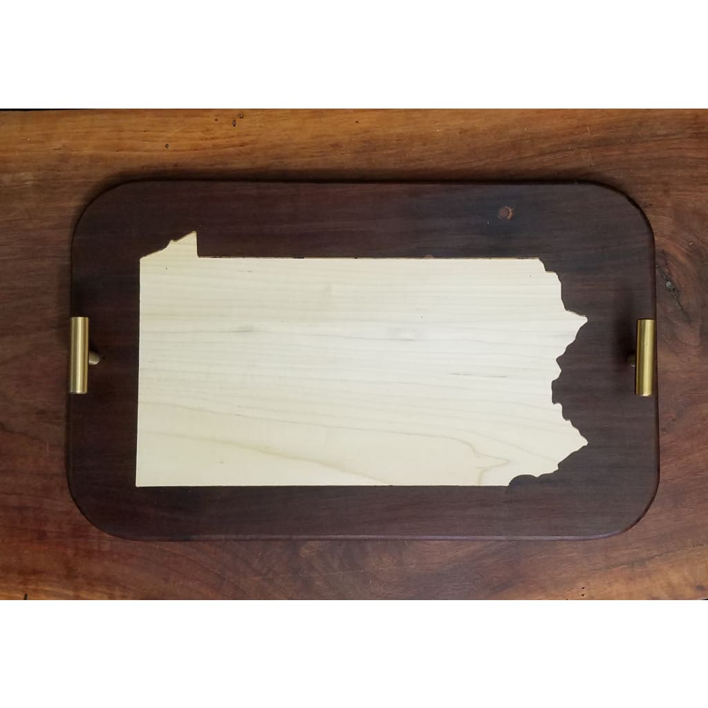 Custom State Inlay Serving Board - Pennsylvania - Home &amp; Lifestyle