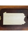 Custom State Inlay Serving Board - Pennsylvania - Home & Lifestyle
