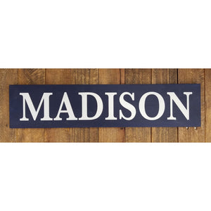 Custom Town Sign - Home & Lifestyle