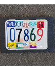 Custom Zip Code License Plate Sign - Mixed States - Home & Lifestyle
