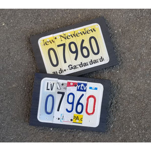 Custom Zip Code License Plate Sign - Home & Lifestyle
