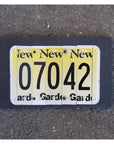 Custom Zip Code License Plate Sign - New Jersey - Home & Lifestyle