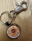 Double-sided Parkway Token/Exit Sign Keychain - Token Life Logo - Jewelry & Accessories