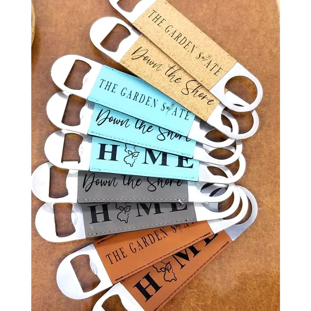 Engraved Leatherette Bottle Openers - Home (w/NJ) - Home &amp; Lifestyle