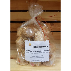Fire Starters - Bag of 18 Small - Home & Lifestyle