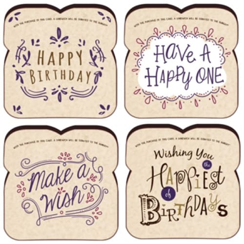 Food for Thoughts Cards - Boxed Set - Birthday BD4P-04 - Books &amp; Cards