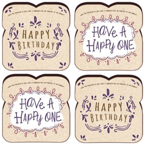 Food for Thoughts Cards - Boxed Set - Birthday BD4P-05 - Books &amp; Cards