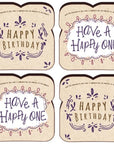 Food for Thoughts Cards - Boxed Set - Birthday BD4P-05 - Books & Cards