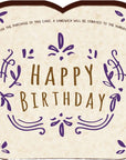 Assorted Single Cards - Happy Birthday-111-02 - Books & Cards