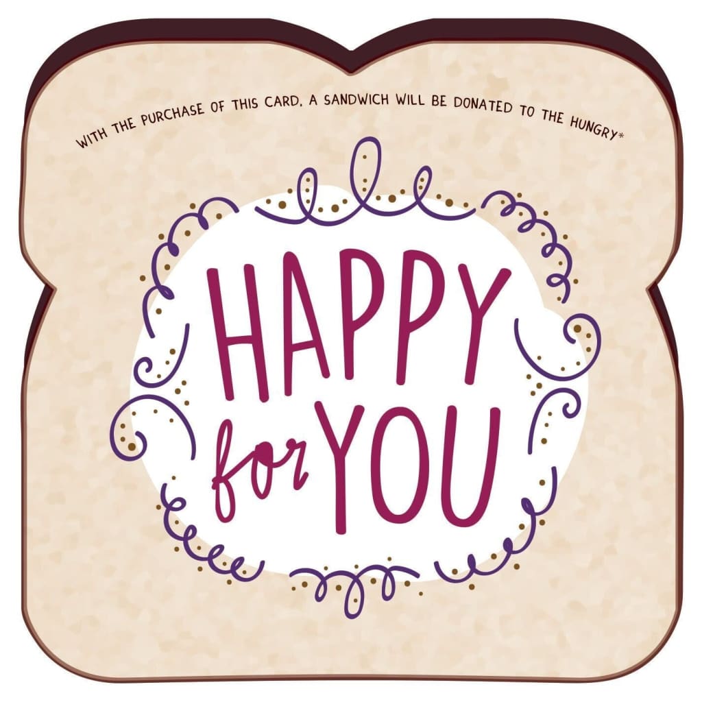 Food for Thoughts Greeting Cards - Happy for you-126-07 - Books &amp; Cards