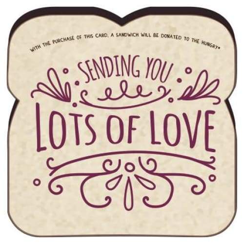 Assorted Single Cards - Sending You Lots of Love-802-02 - Books & Cards