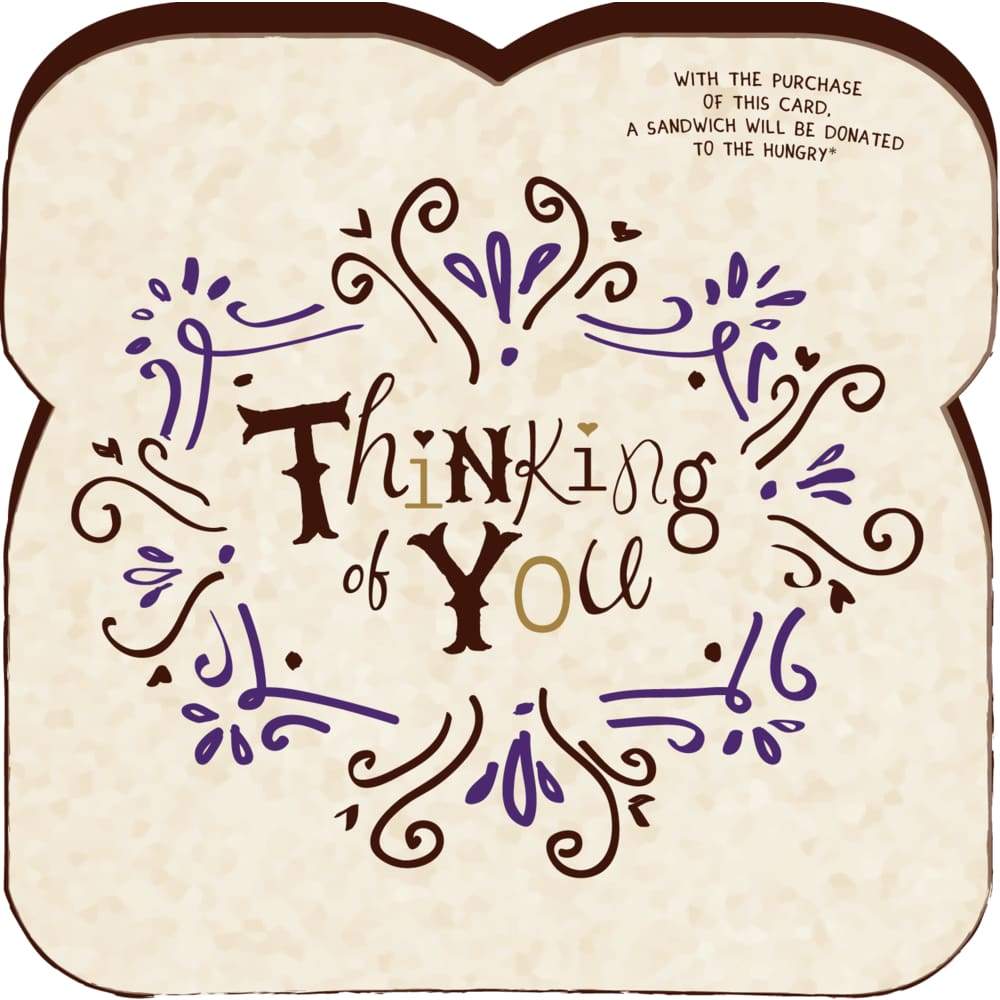 Assorted Single Cards - Thinking of You-802-01 - Books &amp; Cards