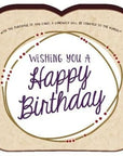 Food for Thoughts Greeting Cards - Wishing you a Happy Birthday-111-09 / Blank card only - Books & Cards