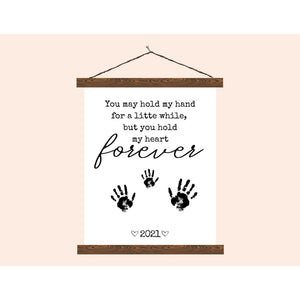 Handprint Art Kit - You may hold my hand. Prints & Artwork