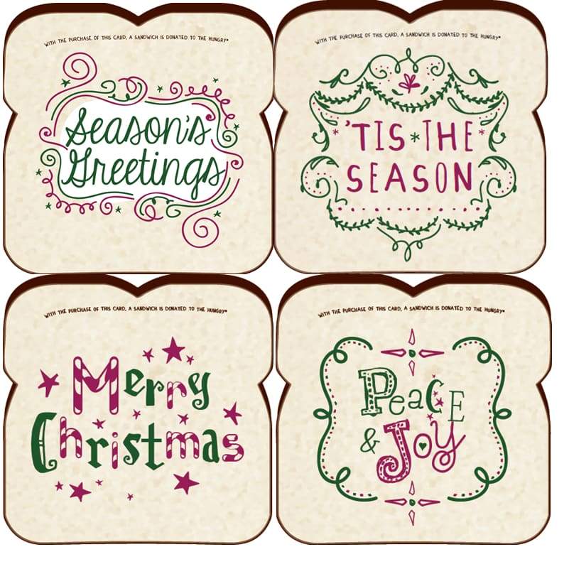 Holiday Card box of 4 - Christmas - Books &amp; Cards