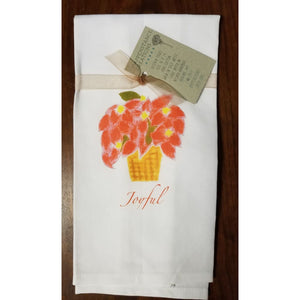 Holiday Kitchen Towel - Pointsettia - Home & Lifestyle