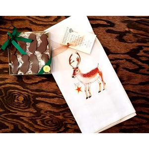 Holiday Kitchen Towel - Reindeer - Home & Lifestyle