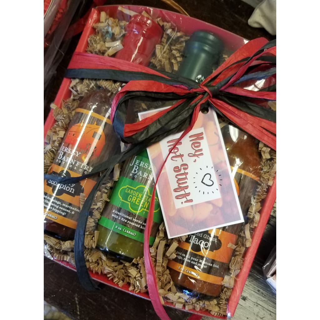 Hot Sauce Trio Gift Box - Local Goods Gift Boxes
