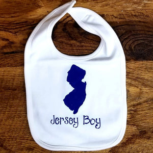 Jersey Baby Bib - Jersey Boy - Kids