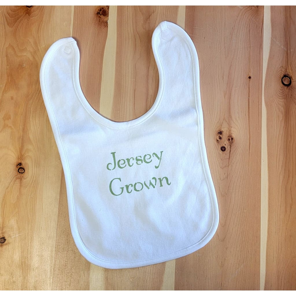 Jersey Baby Bib - Home Grown - Green - Kids