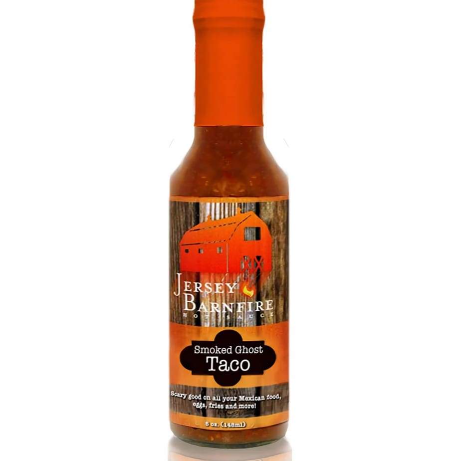 Jersey Barnfire Hot Sauce 5oz. - Smoked Ghost Taco - Good Eats
