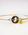 Jersey Girl Disk Bracelet - Gold - Jewelry & Accessories