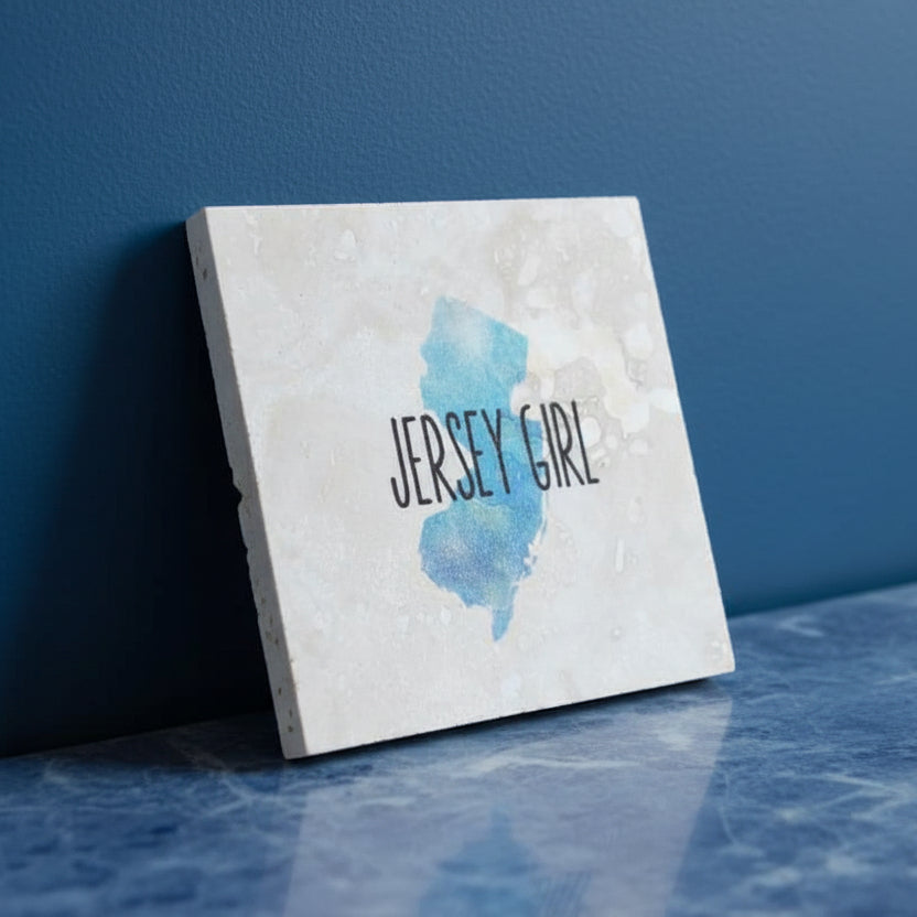 Jersey Girl/Blue State Coaster - Home & Lifestyle