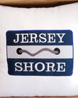 Jersey Shore Beach Tag Pillow - Jersey Shore - Home & Lifestyle