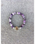 Shore Line Beach Sand Bracelet - Amethyst - Jewelry & Accessories