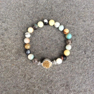 Shore Line Beach Sand Bracelet - Flower Amazonite - Jewelry & Accessories