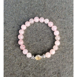 Shore Line Beach Sand Bracelet - Rose Quartz - Jewelry & Accessories