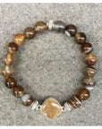 Shore Line Beach Sand Bracelet - Sardonyx - Jewelry & Accessories