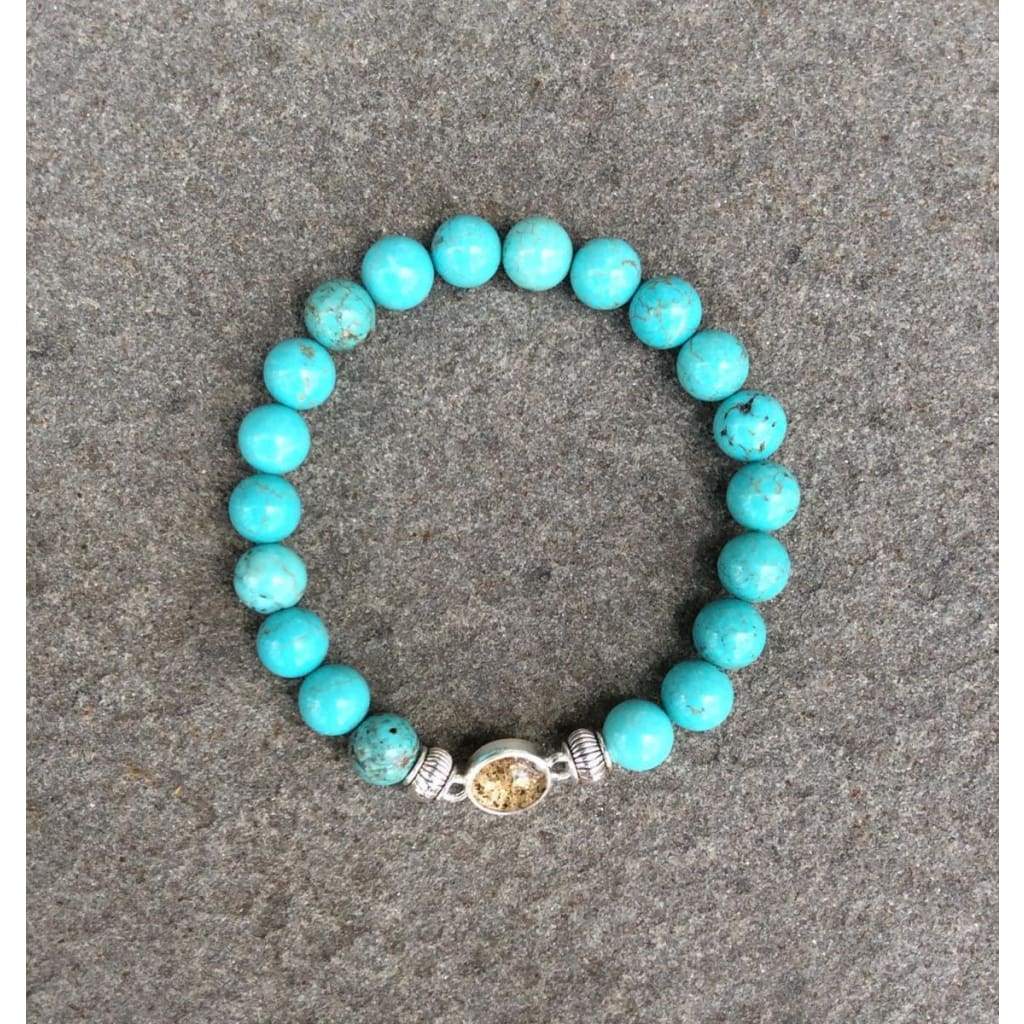 Shore Line Beach Sand Bracelet - Turquoise - Jewelry &amp; Accessories
