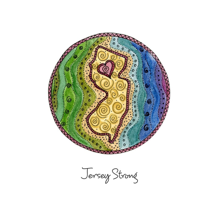 Jersey Strong Note Cards