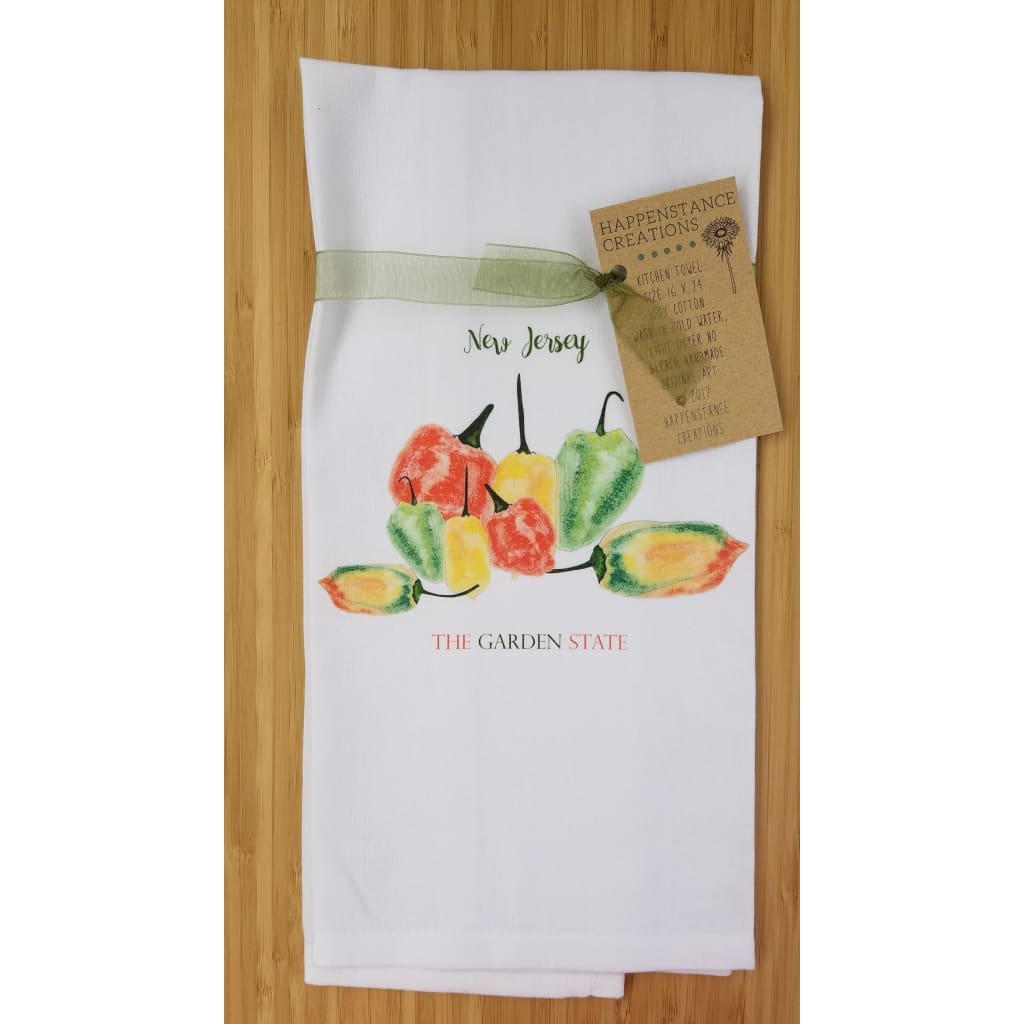 Kitchen Towel - Produce - Peppers - Home &amp; Lifestyle