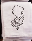 Large Tea Towel - NJ Silhouette - Home & Lifestyle