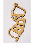 Laser Cut Wood NJ Ornaments 7 - Boy - Home & Lifestyle