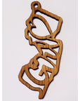 Laser Cut Wood NJ Ornaments 7 - Girl - Home & Lifestyle