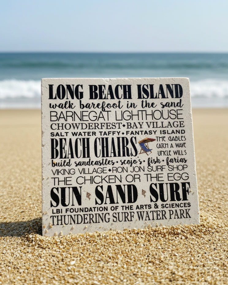 LBI Subway Art Coaster - Home & Lifestyle