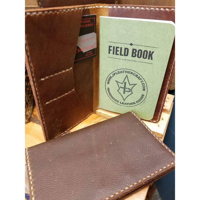 Leather Field Book Cover