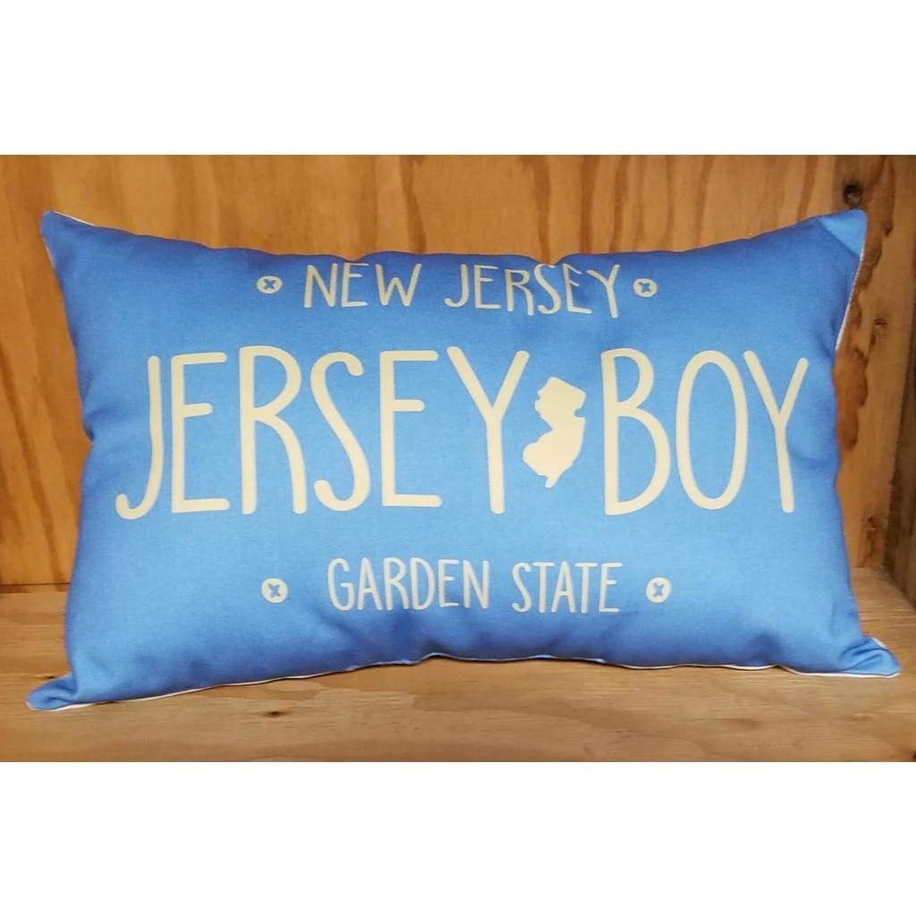 License Plate pillow - Jersey Boy - Home &amp; Lifestyle