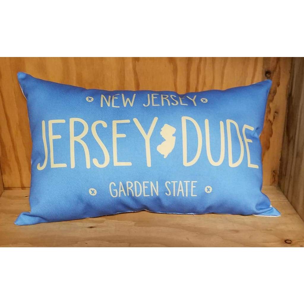 License Plate pillow - Jersey Dude - Home &amp; Lifestyle