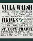 Morris County Private High School Coasters - Villa Walsh - Home & Lifestyle