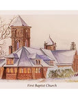 Morristown Churches 8x10 Matted Prints - First Baptist - Prints & Artwork