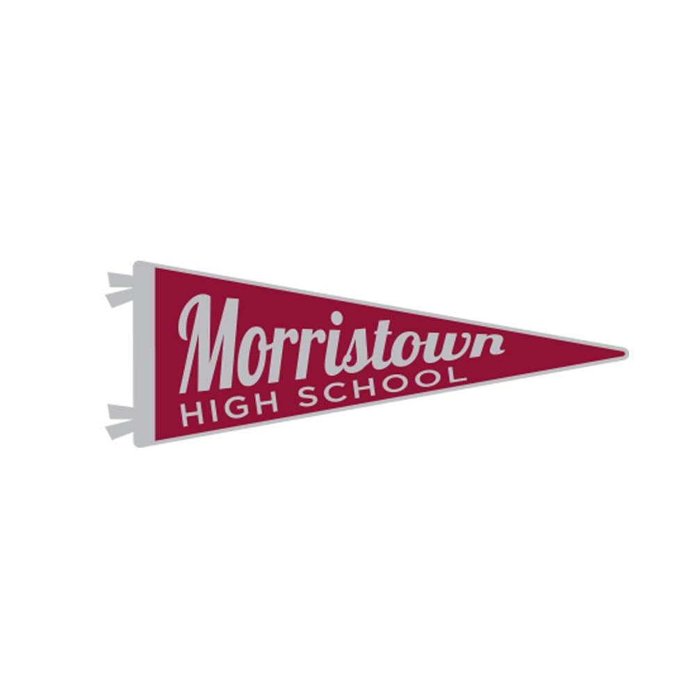 MHS Pennant Pin - Support with Sparkle