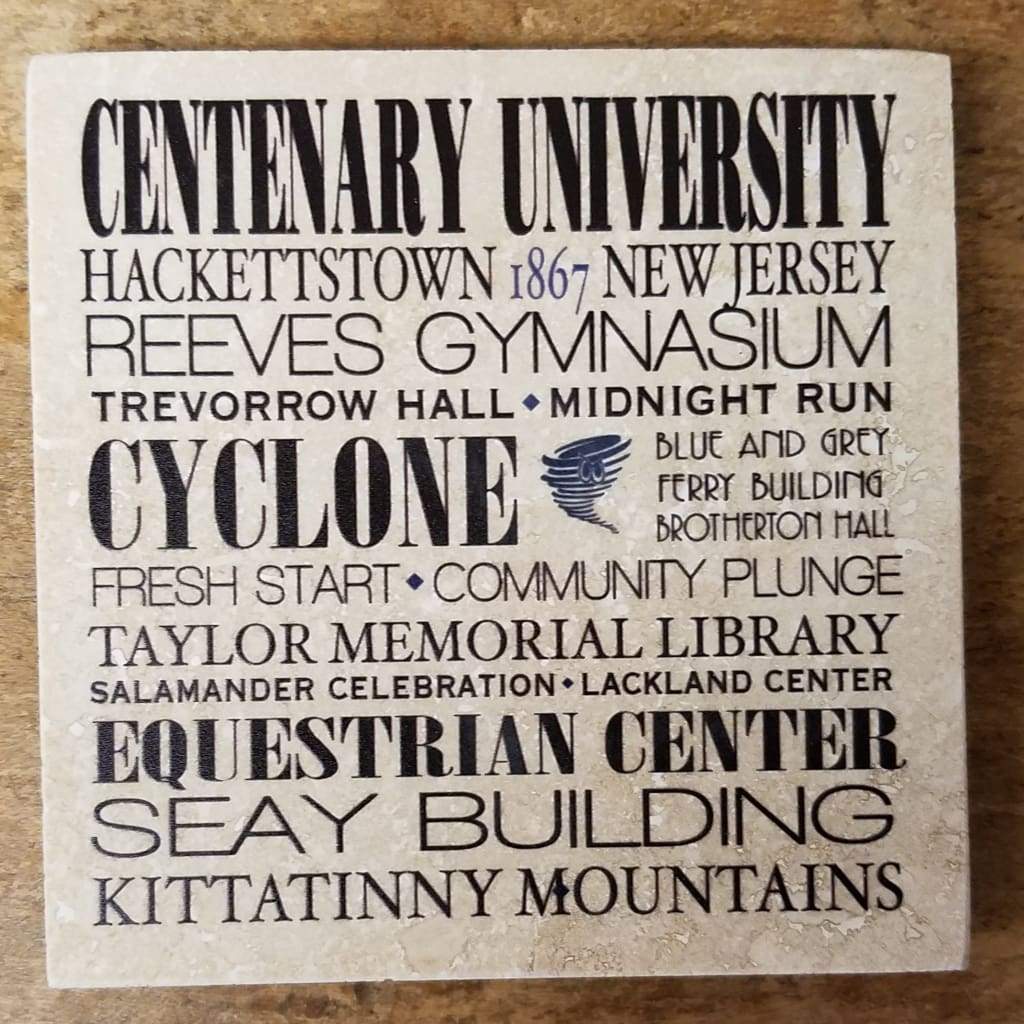 College Coaster Series - Centenary University - Home & Lifestyle