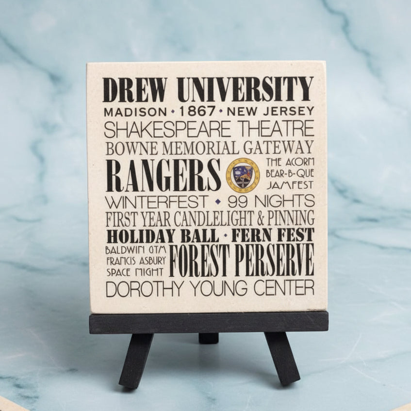 College Coaster Series - Drew Subway - Home & Lifestyle