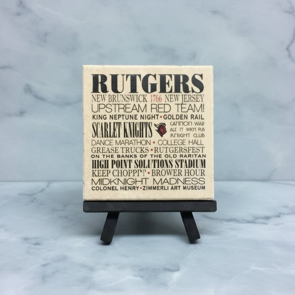 College Coaster Series - Rutgers Subway - Home & Lifestyle